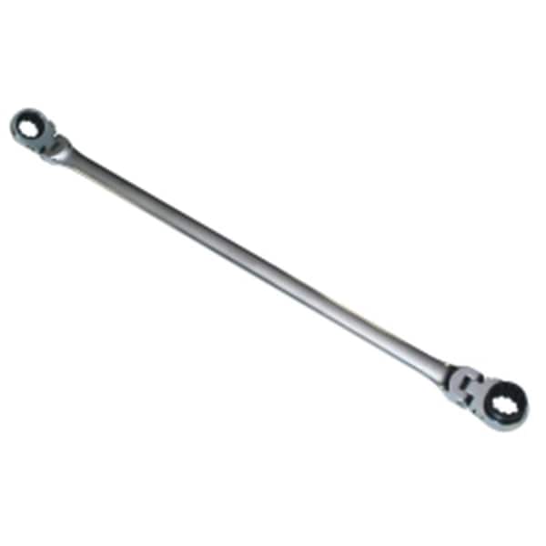 Pinpoint ex-pffgbxz14162 0.56 x 0.62 in. Double Box Flexible Reversible Ratcheting Wrench PI1079866 - main